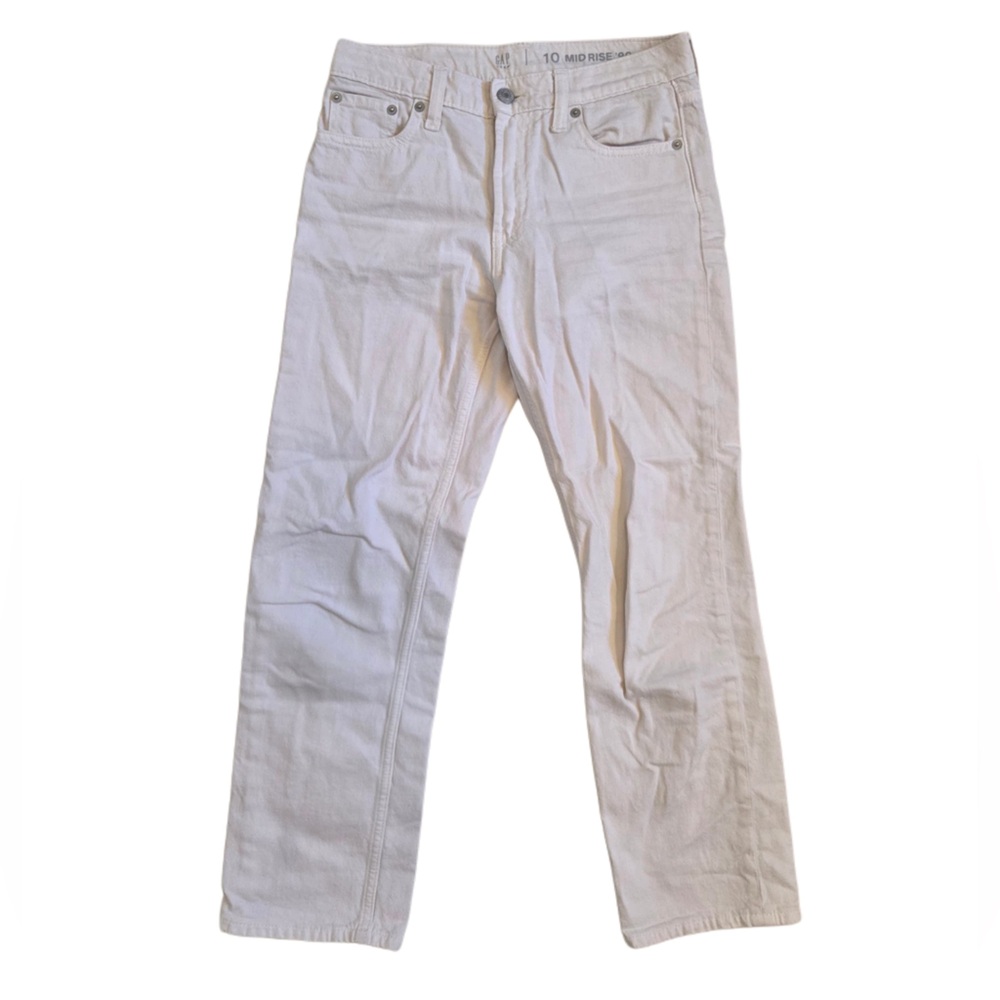 H&M Women’s 90’s Loose White Jeans!